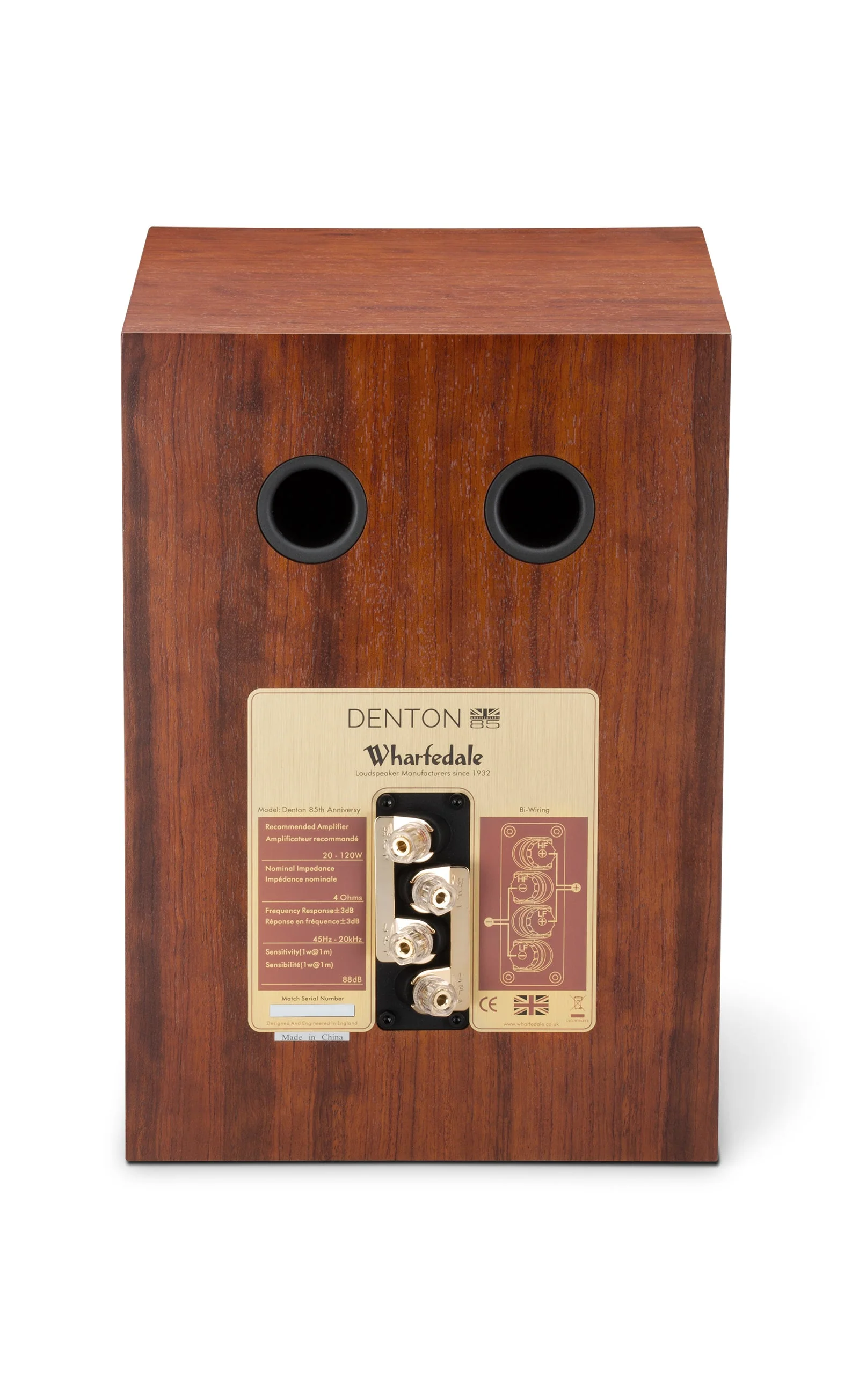 [B-Stock] Denton 85th Anniversary Bookshelf Speakers (Pair) - Image 13